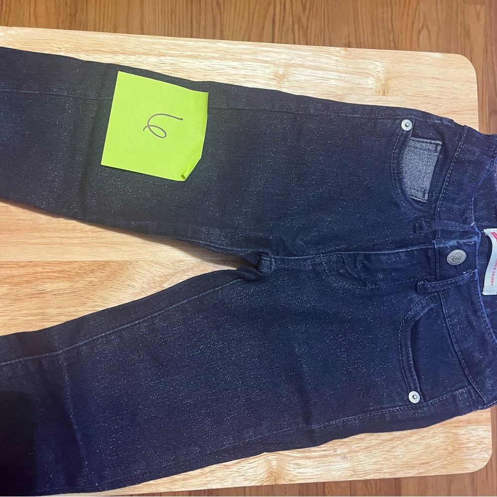 Girl Levi's Blue Jeans